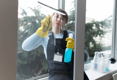 Nettoyage de vitres intérieures et extérieures à Châtel-Montagne